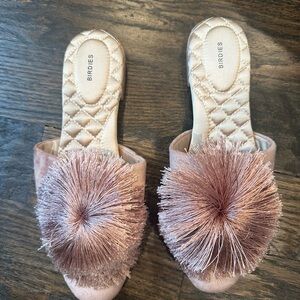 Birdies Women's Blush Songbird Slippers